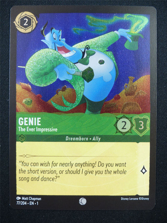 Genie 77/204 Foil - Lorcana Card #M6