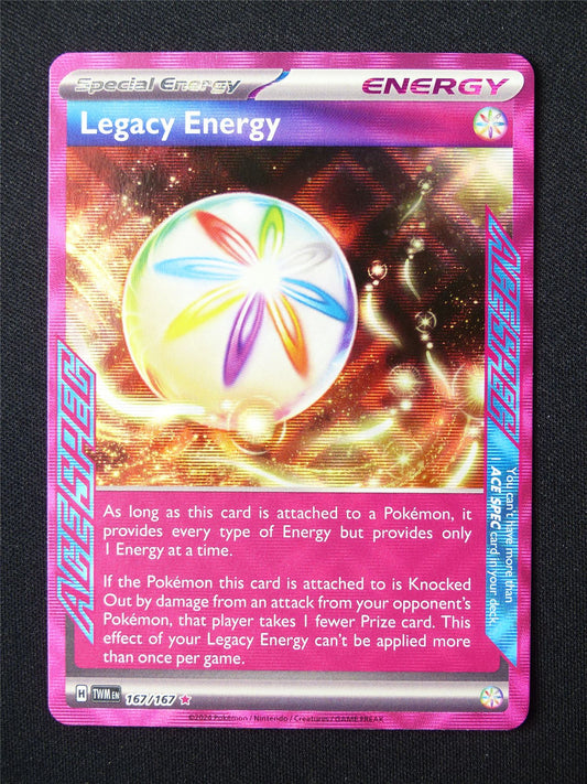 Legacy Energy 167/167 Holo Ace Spec - Pokemon Card #5XS