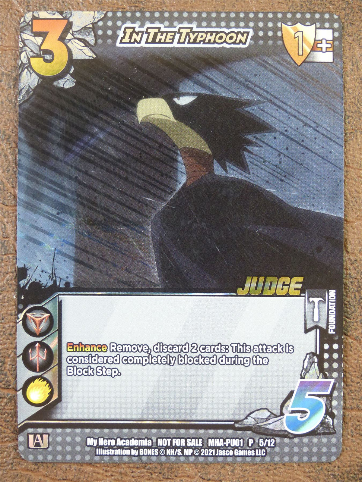 Universus: In The Typhoon MHA-PU01 P 5/12 Judge