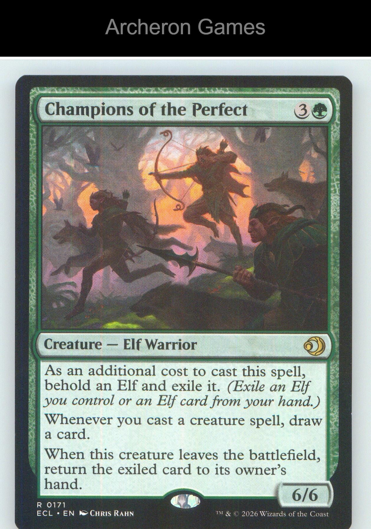 Champions of the Perfect ECL 171 R MTG Card NM/EX+
