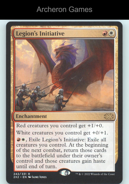 Legion's Initiative 242 R MTG Card Double Masters 2022