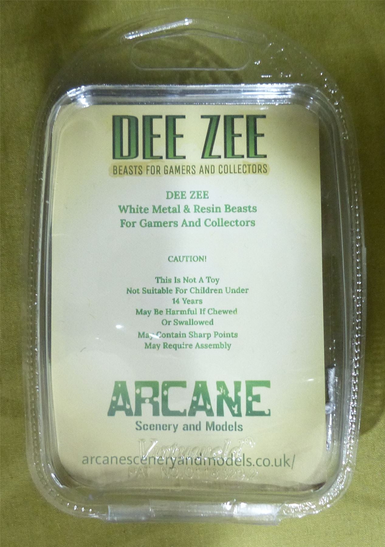 Classic Metal Vultures set of 5 - Dee Zee Miniatures #1SN