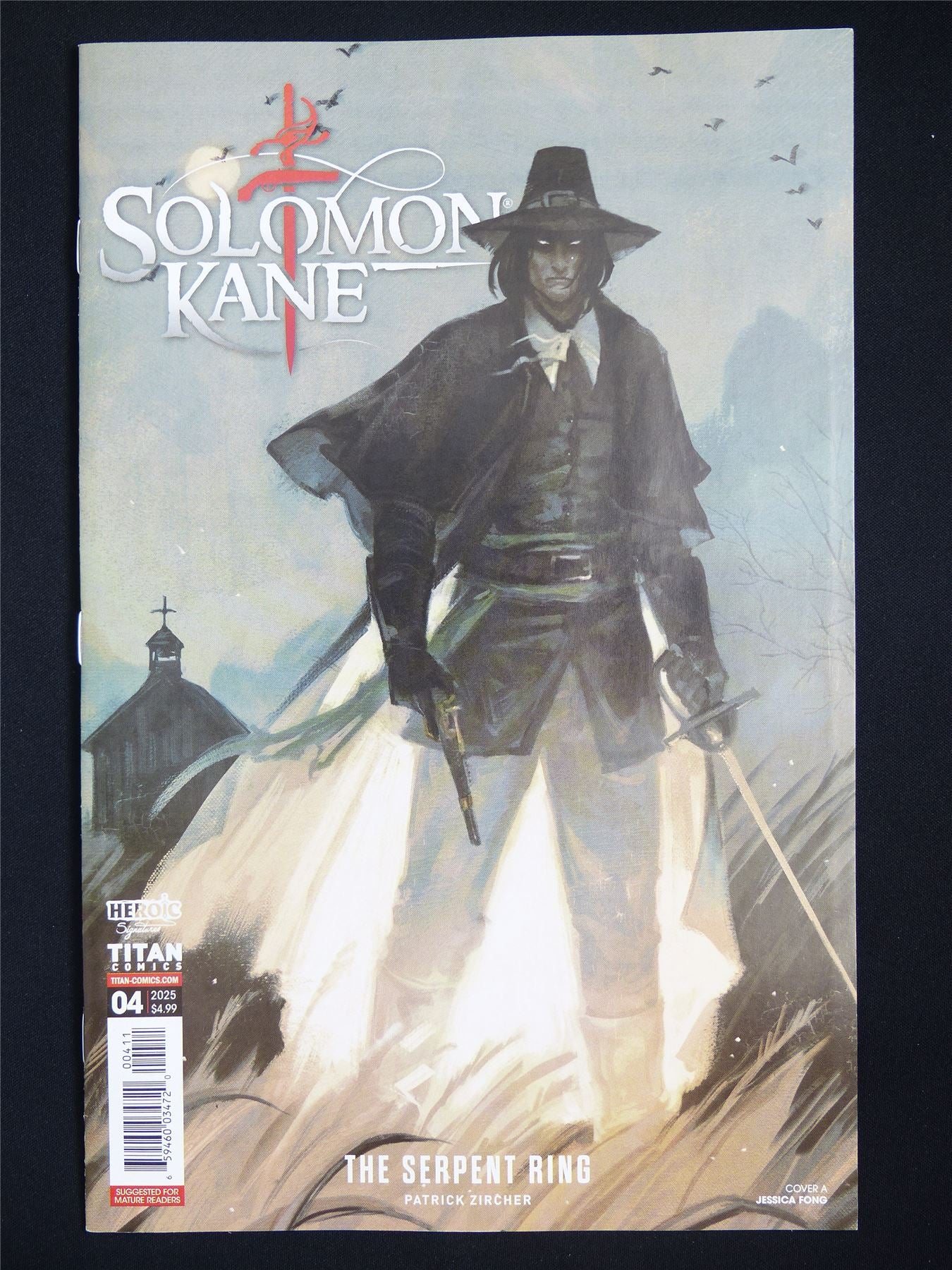 SOLOMON Kane: The Serpent Ring #4 Cvr A - Jul 2025 Titan Comic #25N