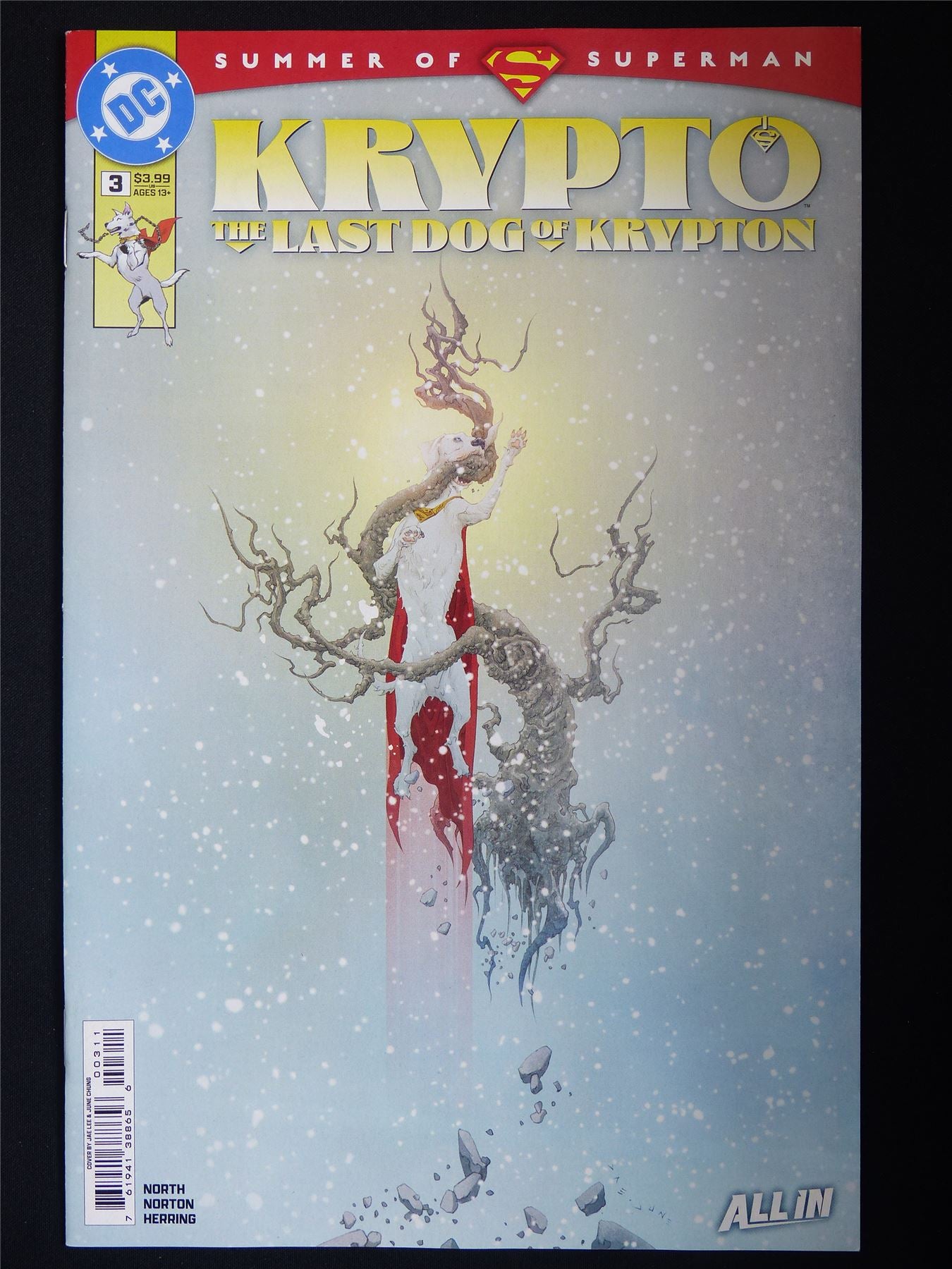 KRYPTO The Last Dog of Krypton #3 - DC Comic #3S8