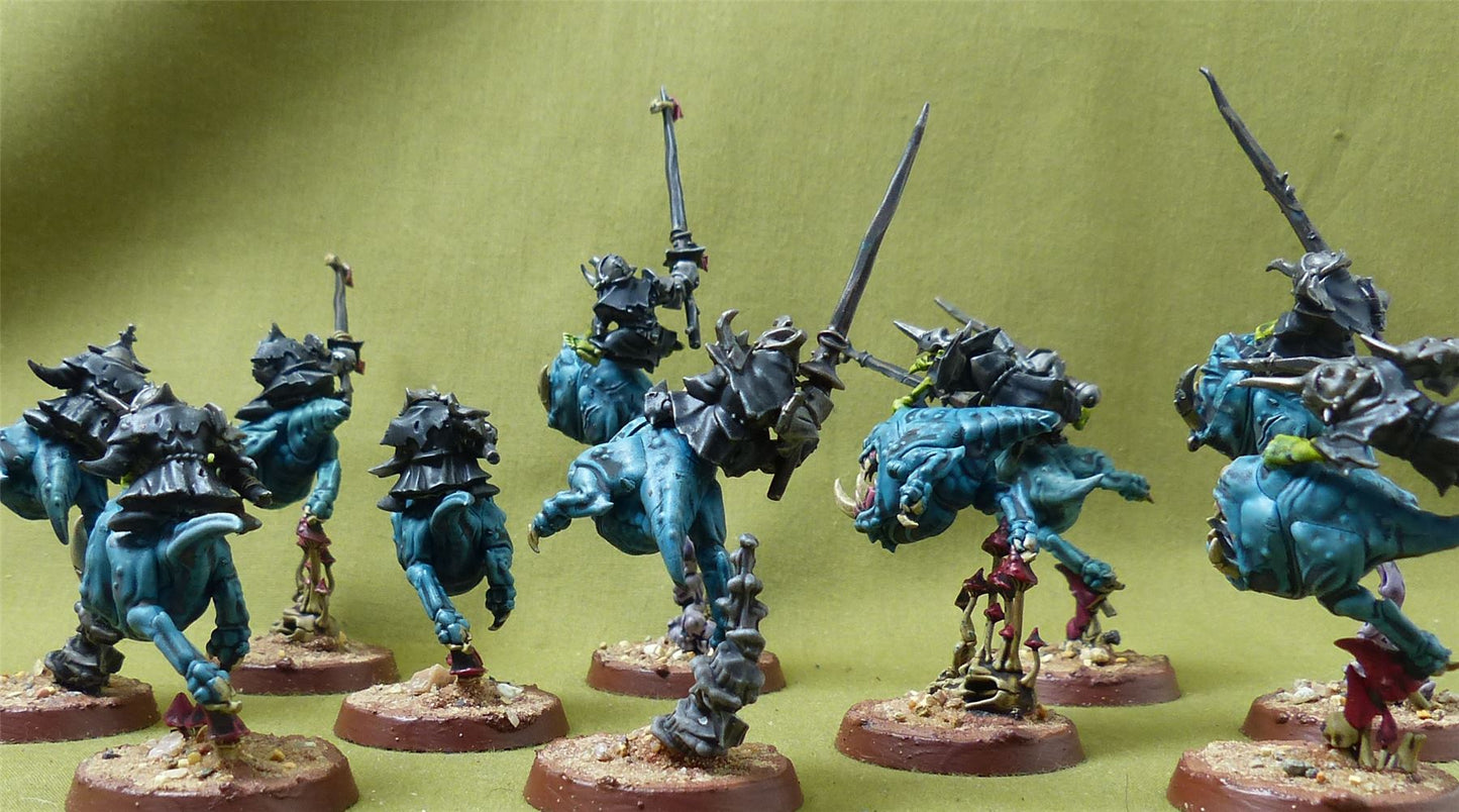 Squig Hoppers painted - Gloomspite Gitz - Warhammer AoS #2XI