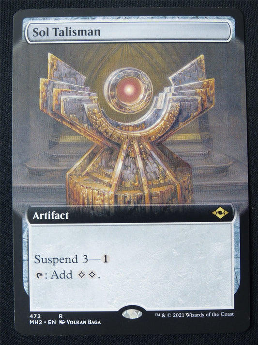 Sol Talisman Extended Art - MH2 - Mtg Card #2DT