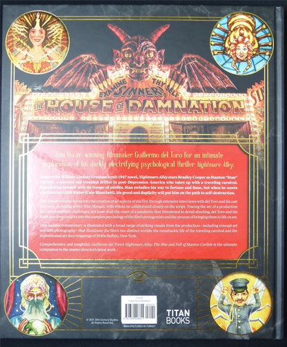 Nightmare Alley The Rise and Fall of Stanton Carlisle Guide - Titan Gift Book Hardback #ME