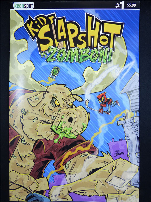 KID Slapshot vs Zomboni #1 - Apr 2023 Keenspot Comic #2AS