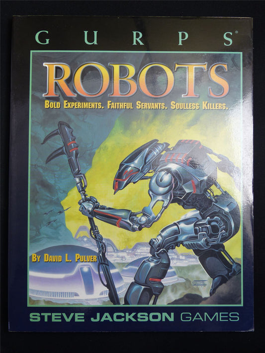 Robots - Steve Jackson Games - GURPS Roleplay Book Softback #2P4