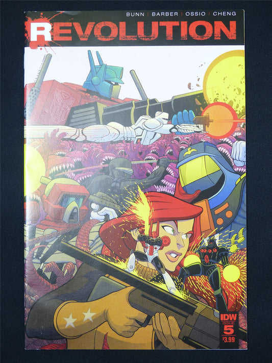 TRANSFORMERS: Revolution #5 - IDW Comic #37P