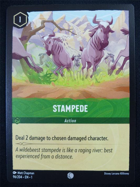 Stampede 96/204 - Lorcana Card #4QP