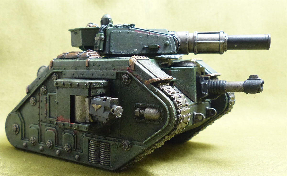 Leman Russ Battle Tank painted - Astra Militarum - Warhammer 40K #4W3
