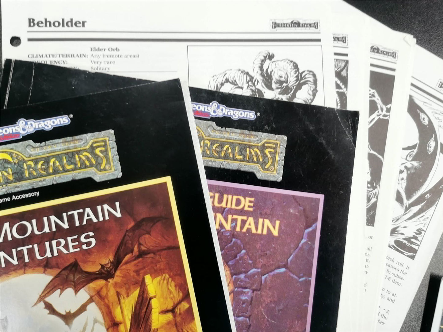 AD&D 2nd Ed: Forgotten Realms: The Ruins of Under Mountain Box set #18
