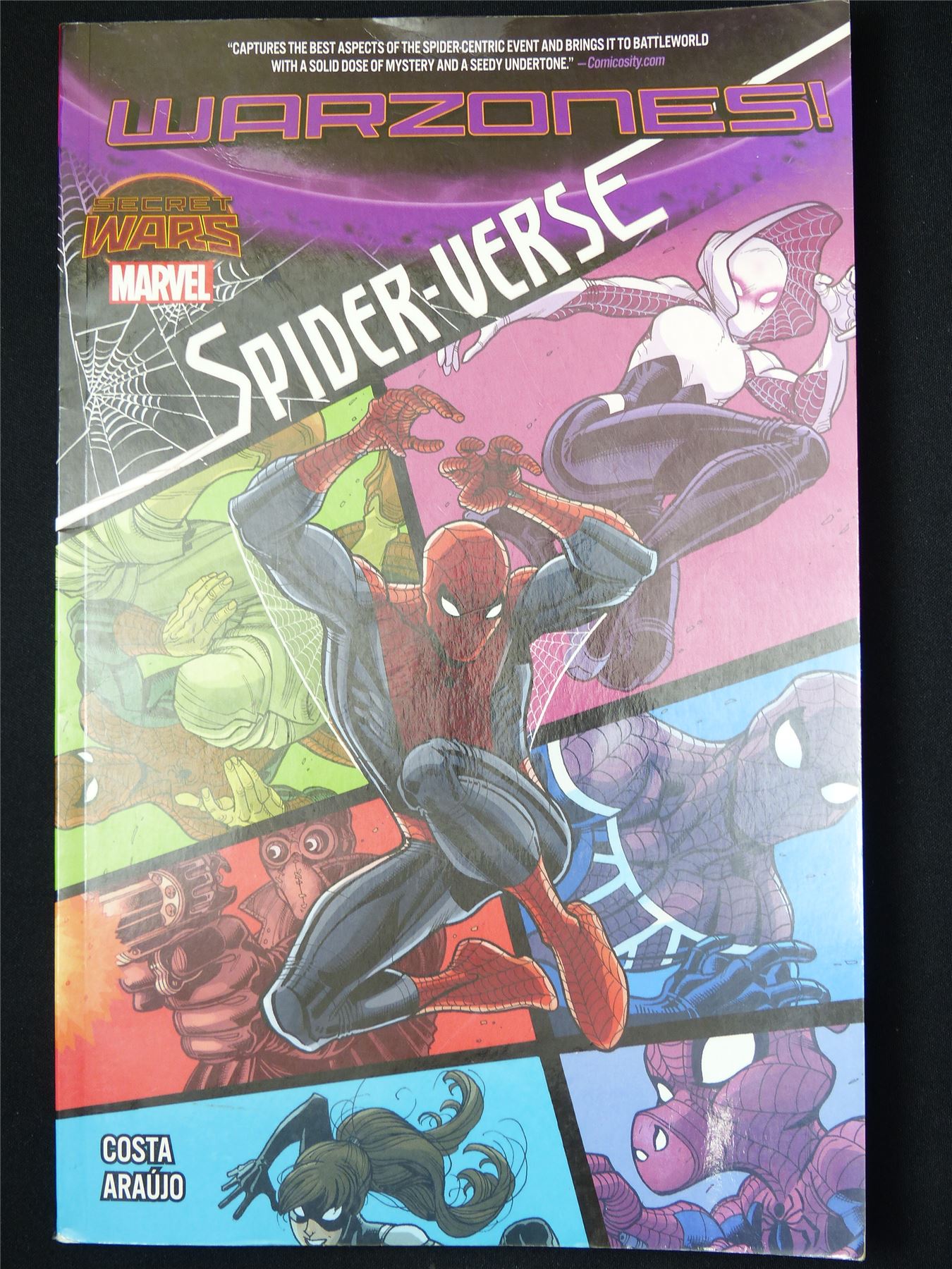 Secret Wars Warzones!: Spider-Verse - Marvel Graphic Softback #423