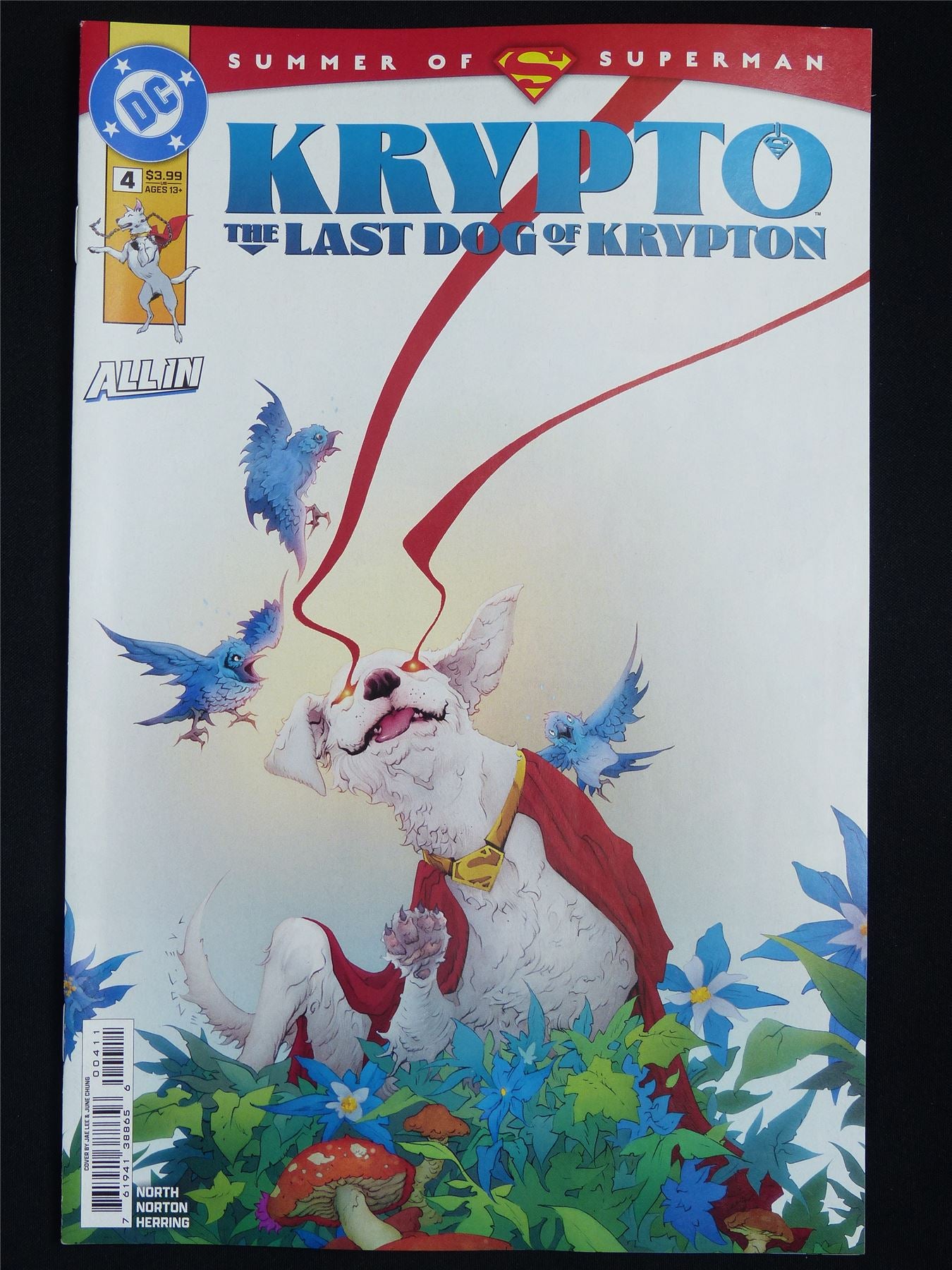 KRYPTO the Last Dog of Krypton #4 - DC Comic #4EM