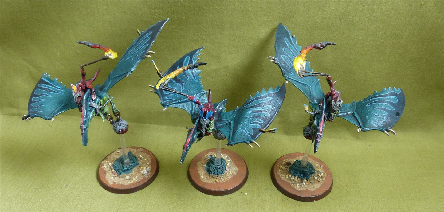 Terradon Riders painted - Seraphon - Warhammer AoS #2MC