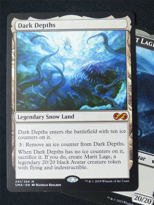 Dark Depths & Marit Lage Token - UMA DMR - Mtg Card #4K8