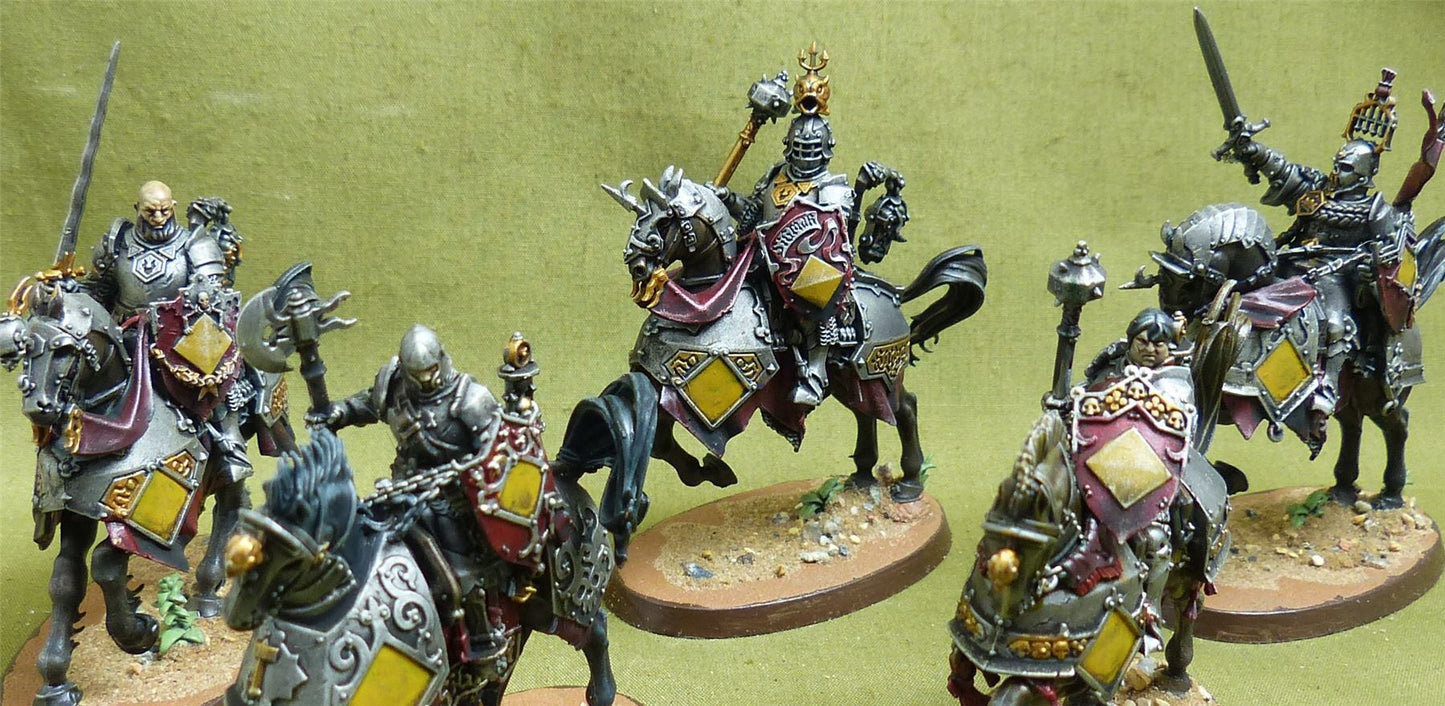Freeguild Cavaliers painted - Cities of Sigmar - Warhammer AoS #5ZG