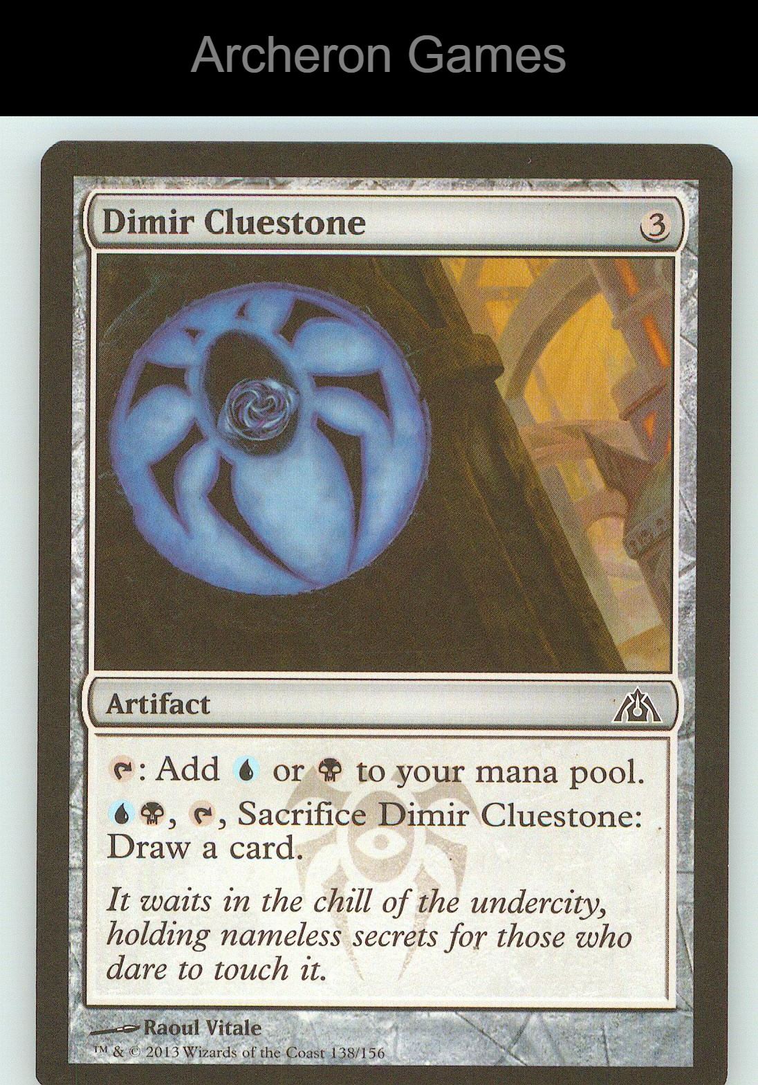Dimir Cluestone DGM 138 C MTG Card NM/EX+