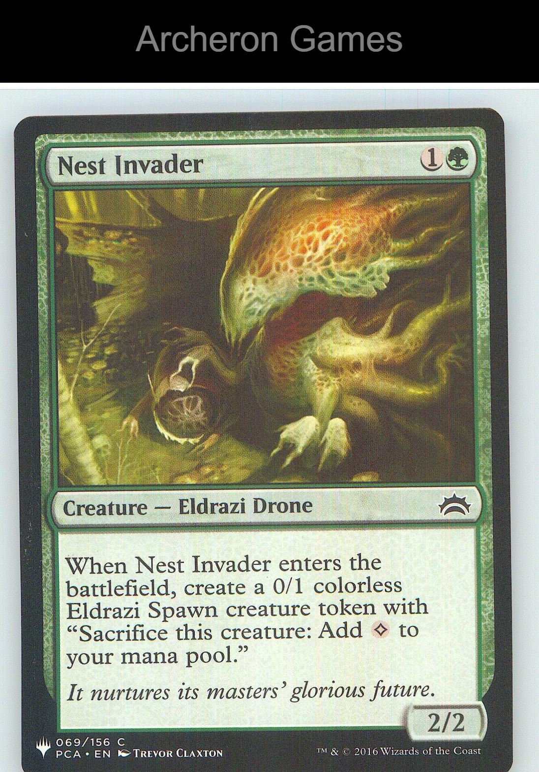 Nest Invader PLST 69 C MTG Card NM/EX+