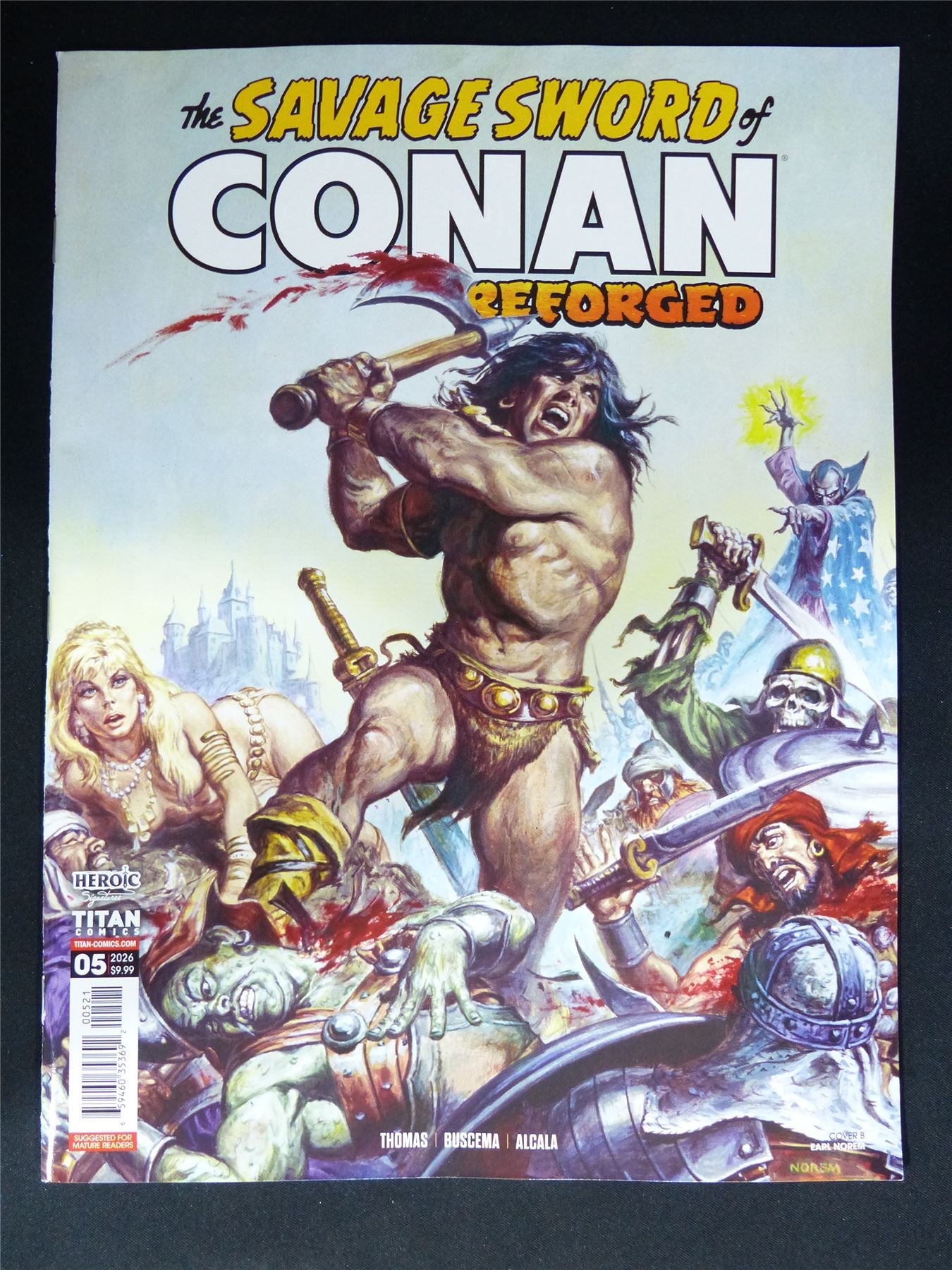 The Savage Sword of Conan Reforged #5 Cvr B - Jul 2026 Titan Comic Magazine #1TD