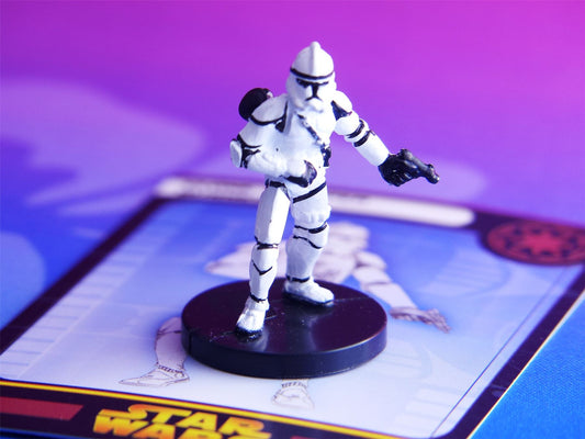 Clone Trooper Gunner 11/60 - Star Wars Miniatures Game #53T