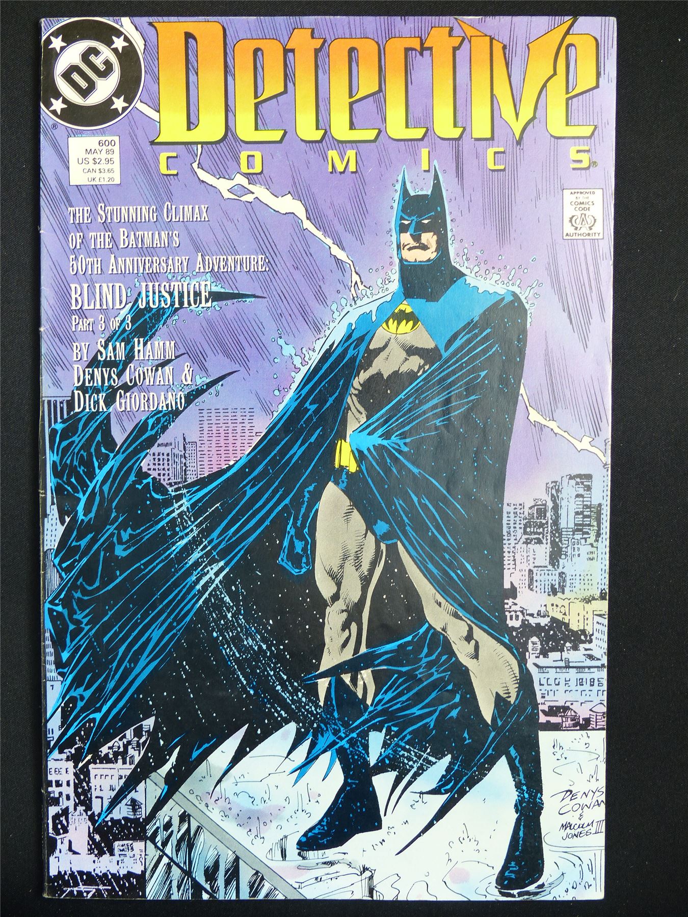 BATMAN: Detective Comics #600 - DC Comic #32R