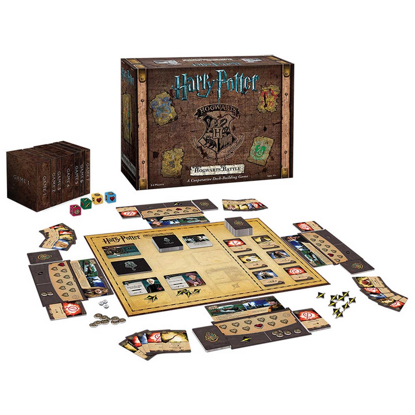 Harry Potter: Hogwarts Battle Deck Builder - Board Game