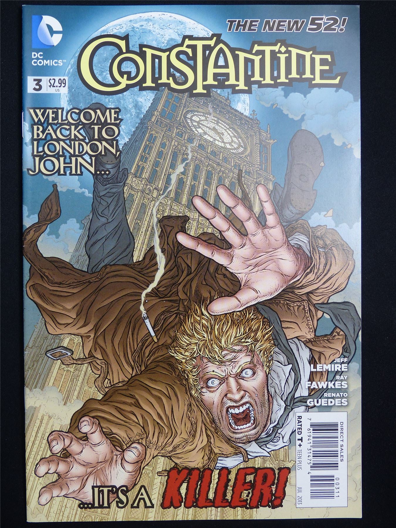 Contantine: HELLBLAZER #3 new 52! - DC Comic #3M8
