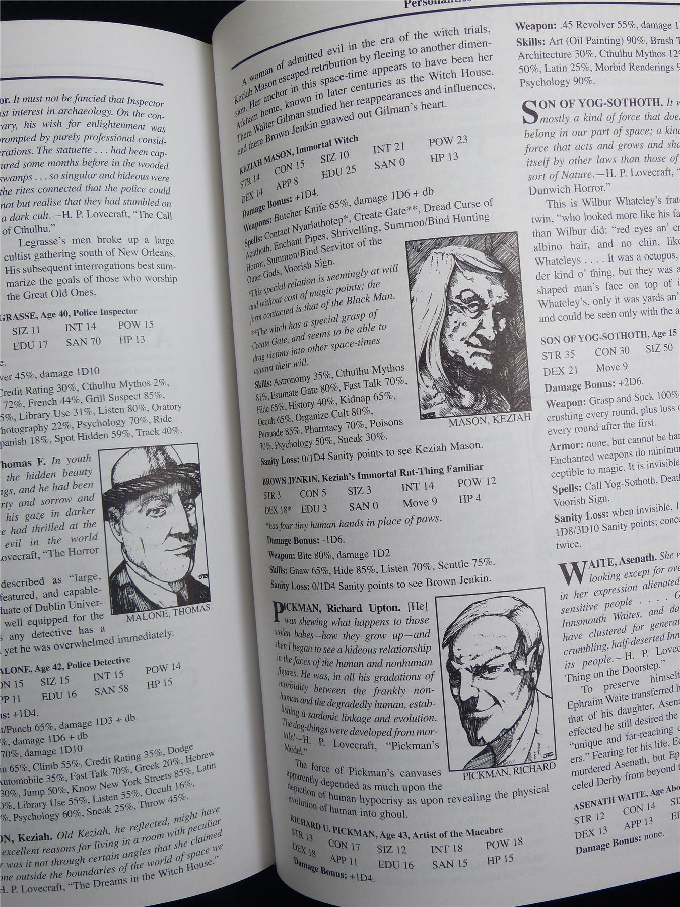 Call of Cthulhu Horror Roleplaying Core Game - Roleplaying Hardback #2MI