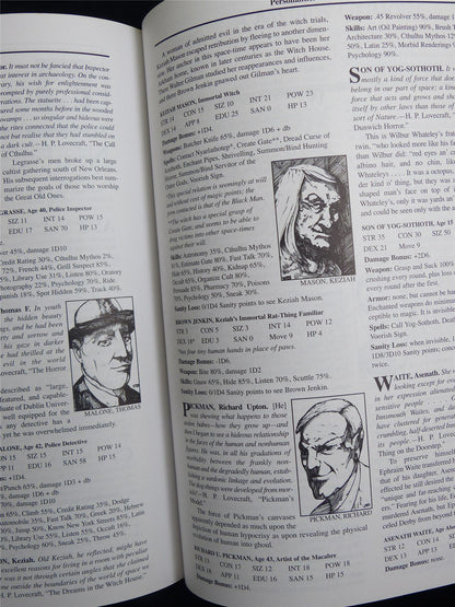 Call of Cthulhu Horror Roleplaying Core Game - Roleplaying Hardback #2MI