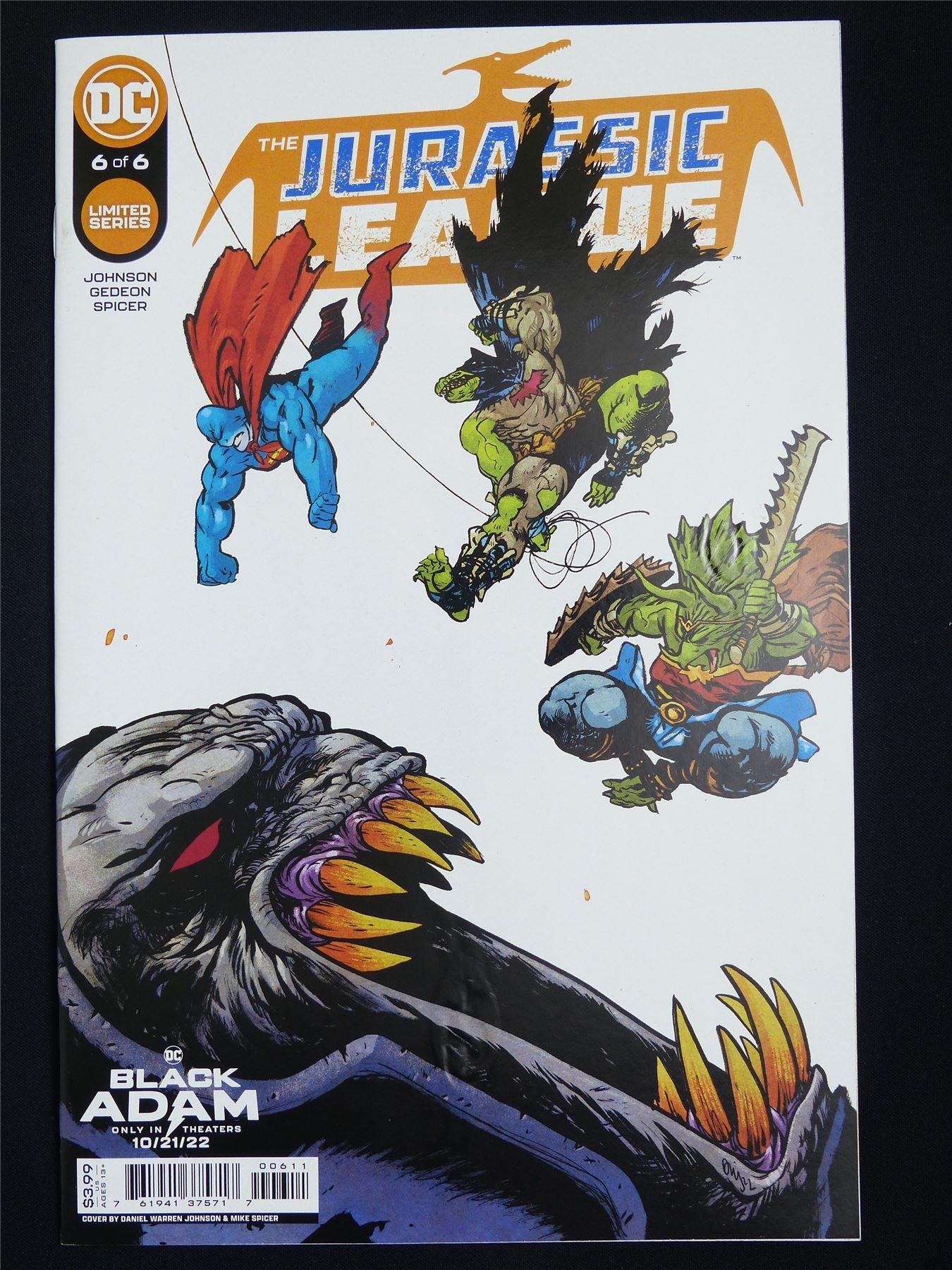 The JURASSIC League #6 - DC Comic #6LQ