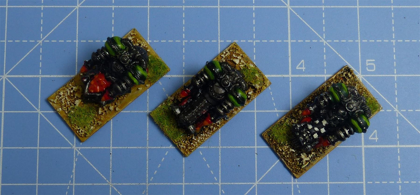 Classic Metal Speedsta With Kustom Cannon painted set of 3 - Warhammer Epic #2L9