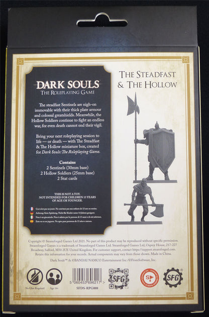 The Steadfast & The Hollow - Dark Souls Roleplaying Game Miniatures #3KU