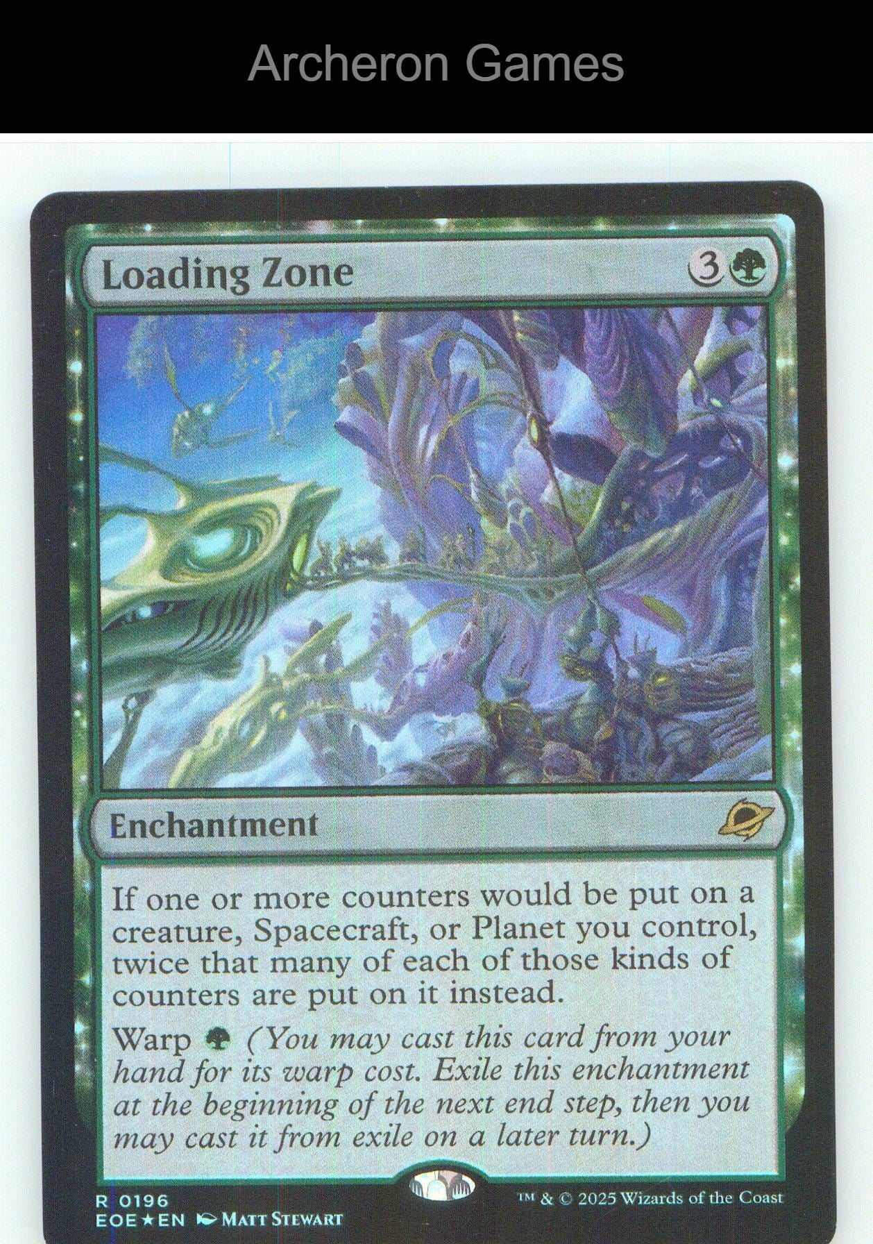 Loading Zone EOE 196 R MTG Card NM/EX+ Foil
