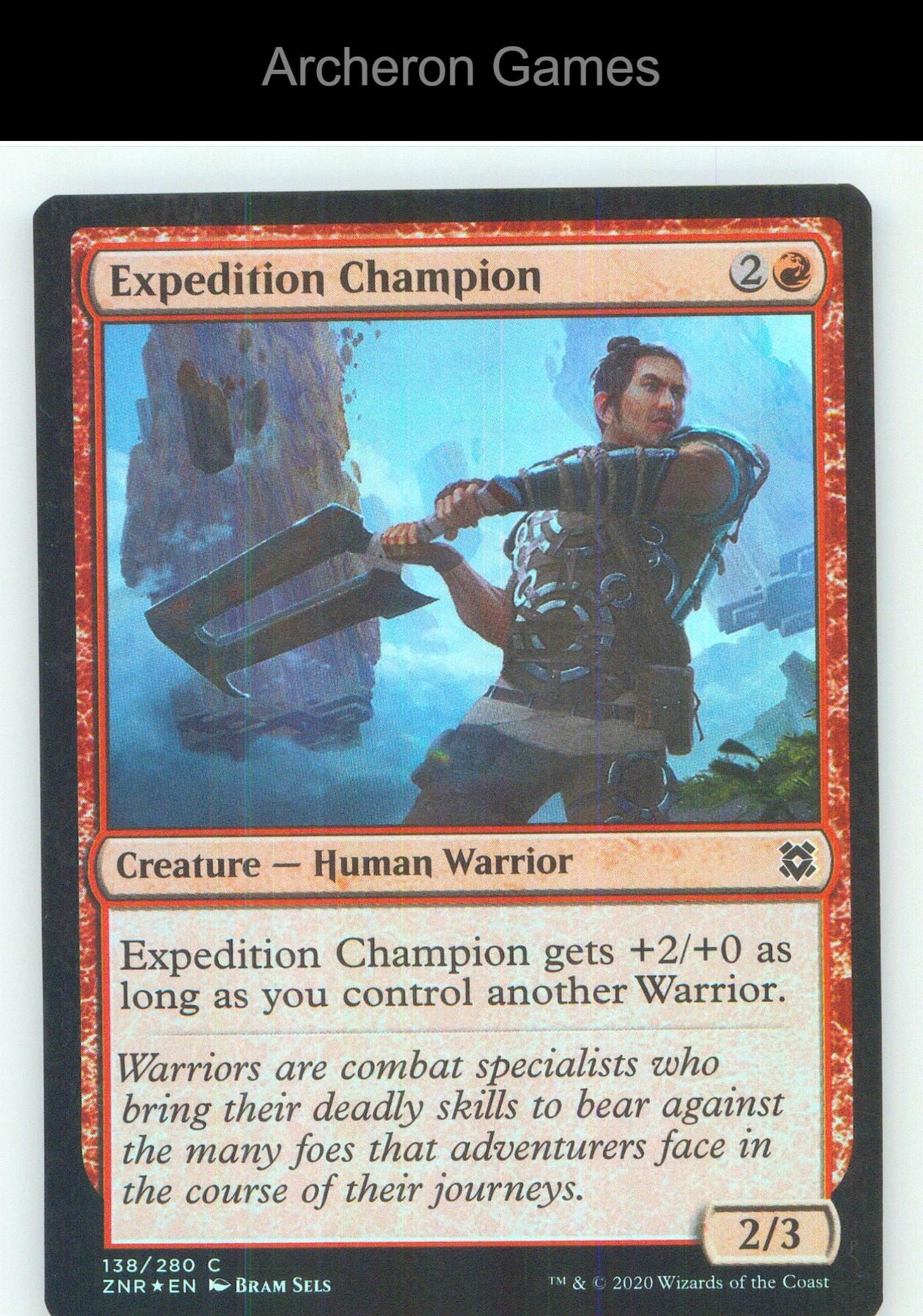 Expedition Champion ZNR 138 C MTG Card NM/EX+ Foil