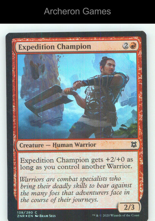 Expedition Champion ZNR 138 C MTG Card NM/EX+ Foil