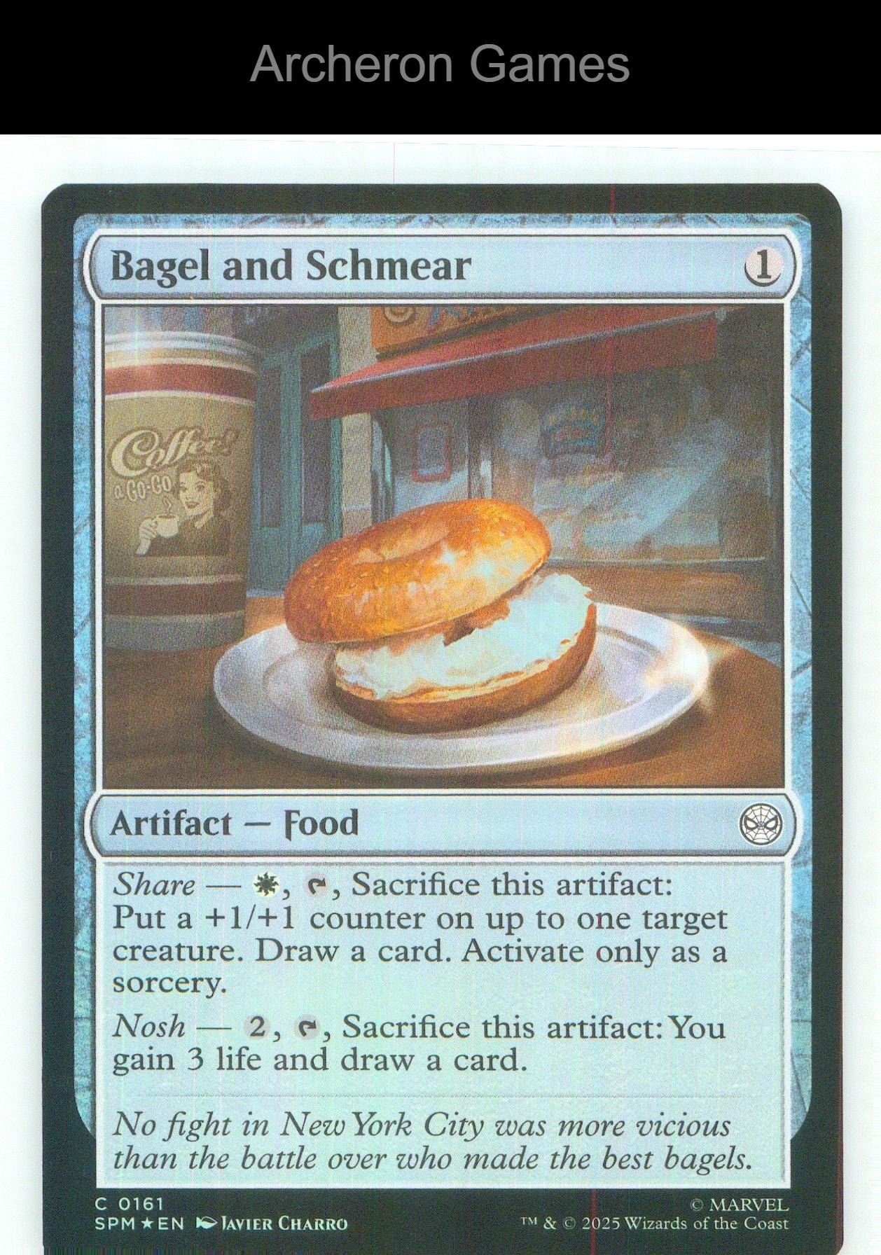 Bagel and Schmear SPM 161 C MTG Card NM/EX+ Foil