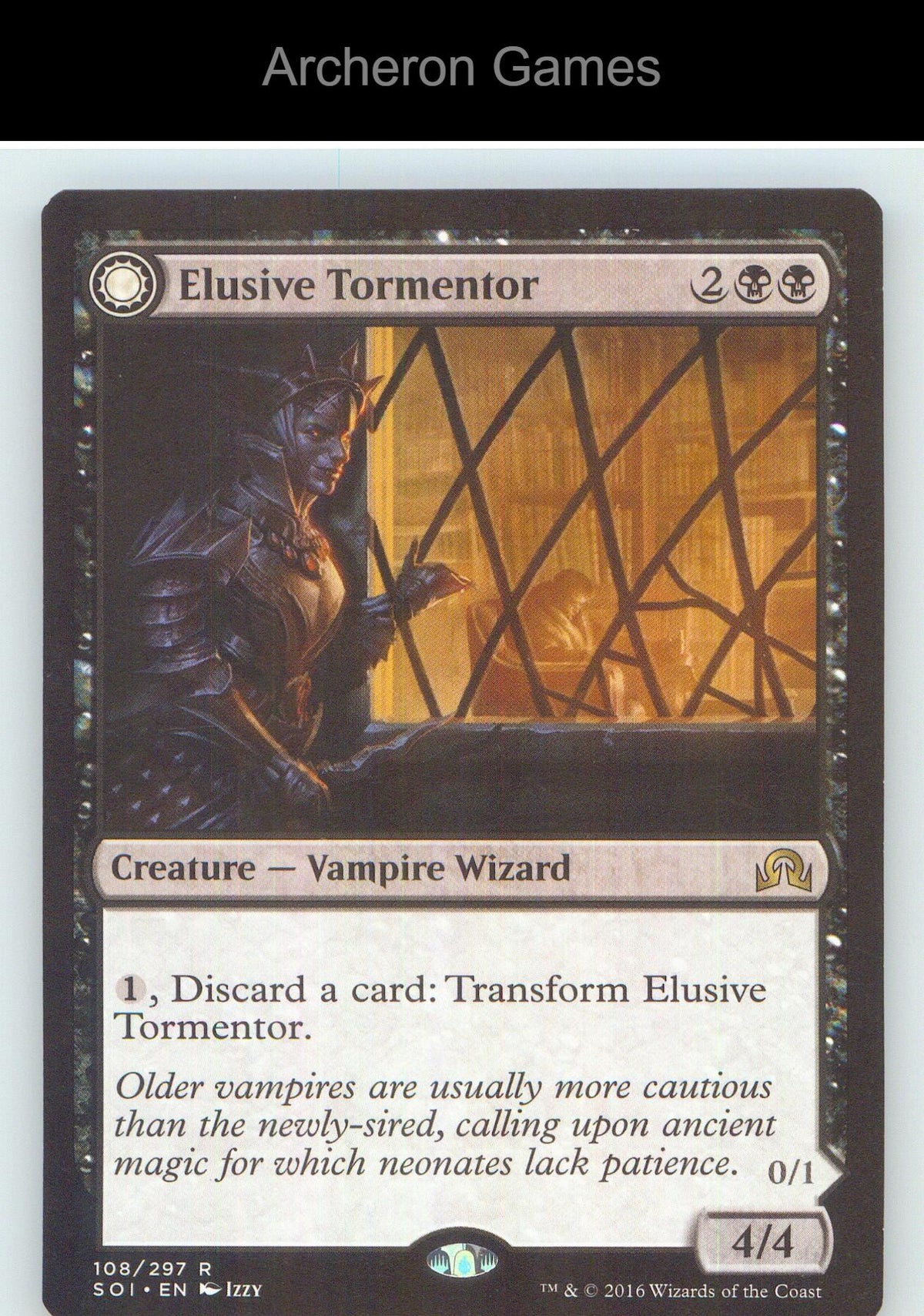 Elusive Tormentor SOI 108 R MTG Card NM/EX+