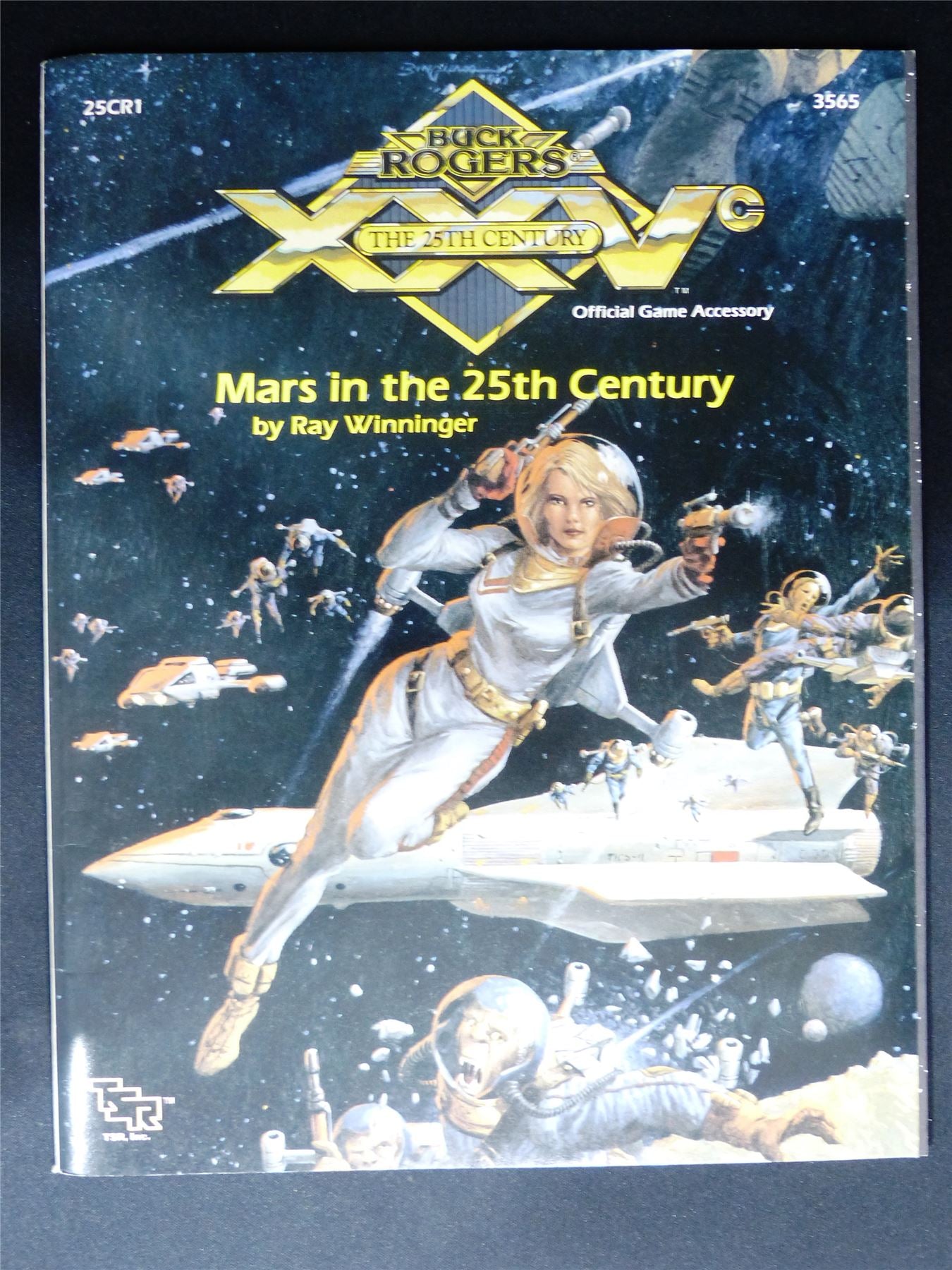 Buck Rogers 25th Century: Mars in the 25th Century Advenuter - TSR Roleplay booklet #2VB
