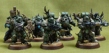 plague Marines Painted - Death Guard - Warhammer 40K #3V5