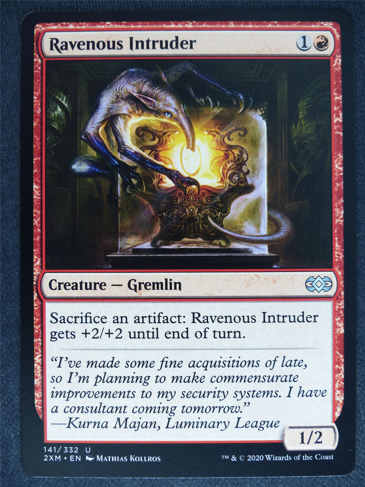 Ravenous Intruder - Double Masters - Mtg Magic Cards #3W