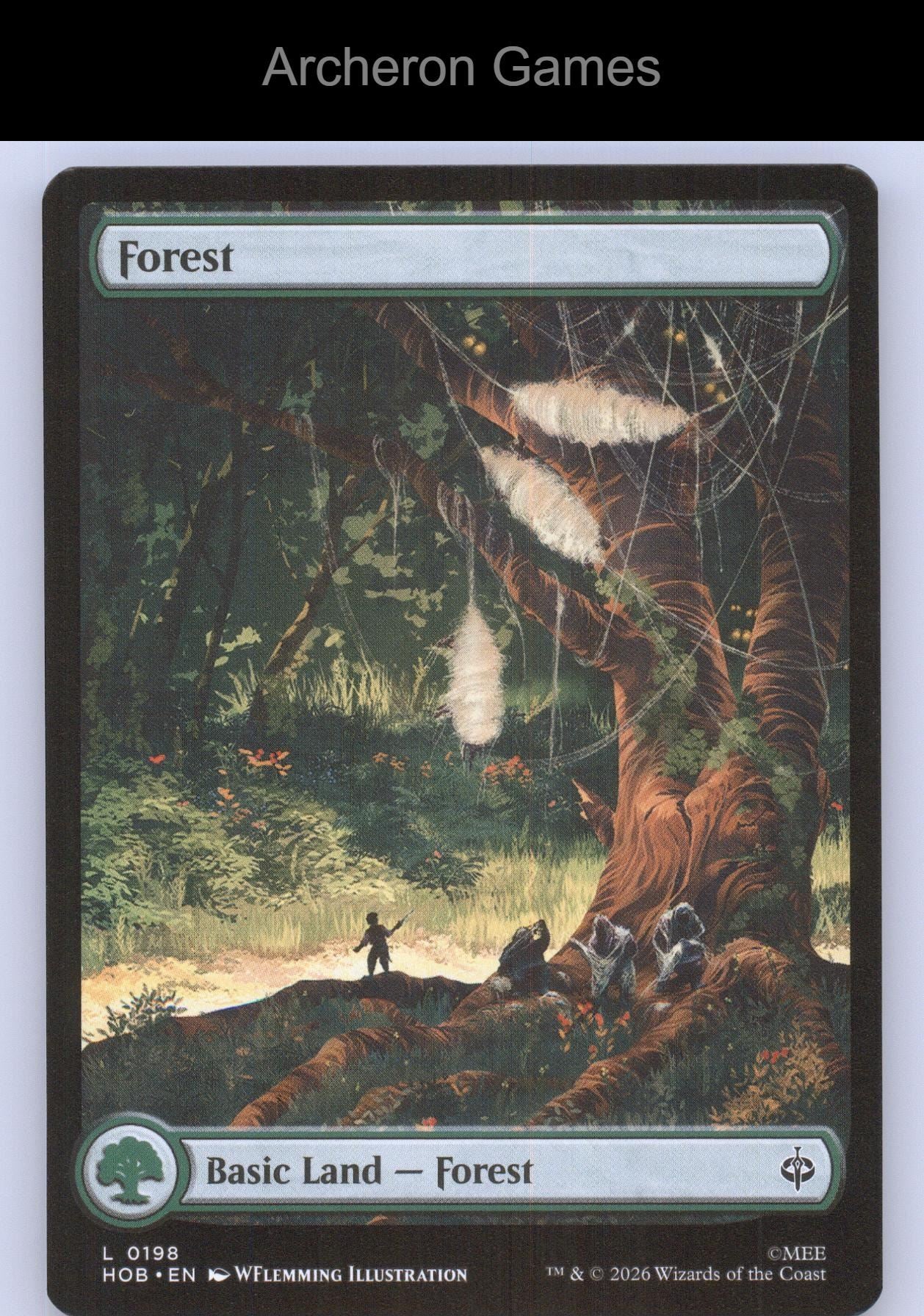 Forest (0198) HOB 198 Land MTG Card The Hobbit