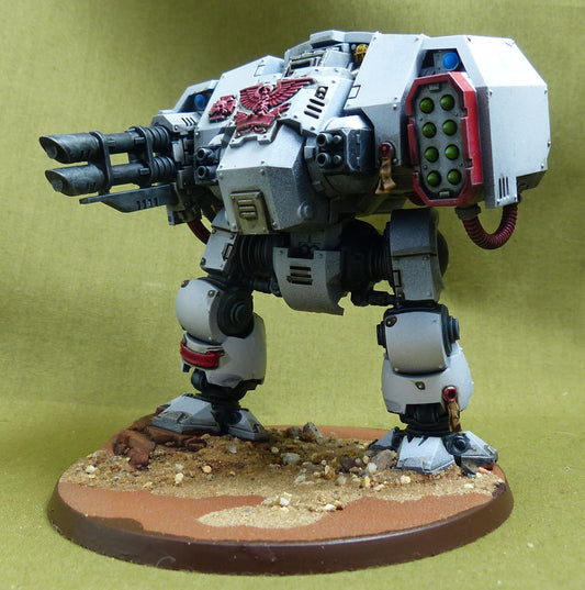 Primaris Redemptor Dreadnought painted - White Scars - Warhammer 40K #4PH