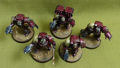 Terminator Squad painted - Space Marines - Warhammer 40K #1BB
