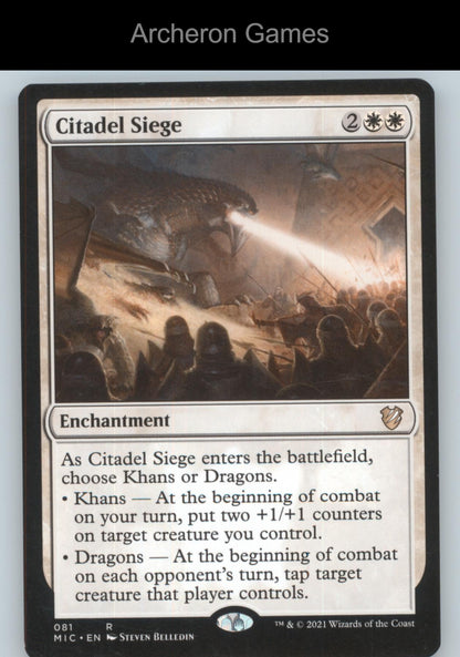Citadel Siege 8 R MTG Card Fate Reforged