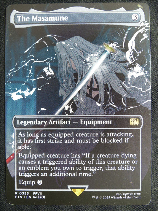 The Masamune Borderless - FIN - Mtg Card #4NT