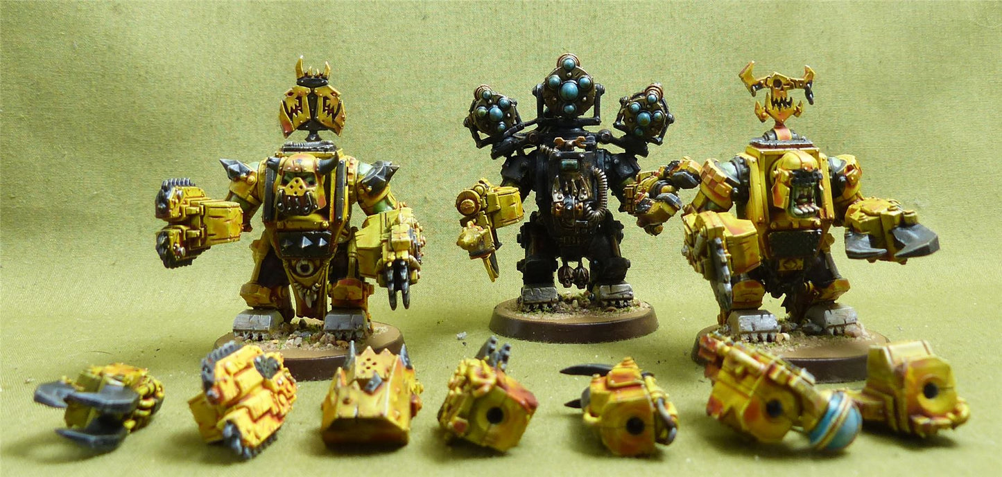 Big Mek in Mega Armour painted - Orks - Warhammer 40K #2Q7