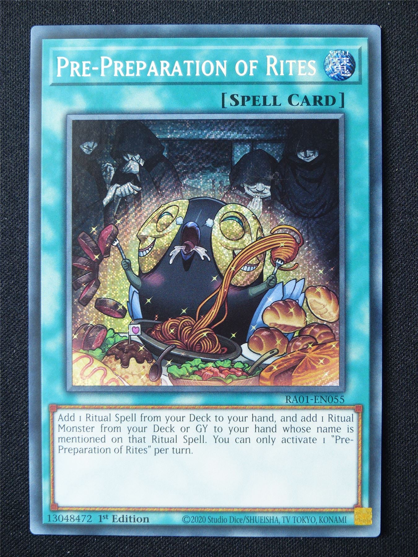 Pre-Preparation of Rites RA01 Secret Rare - 1st ed Yugioh Card #7W