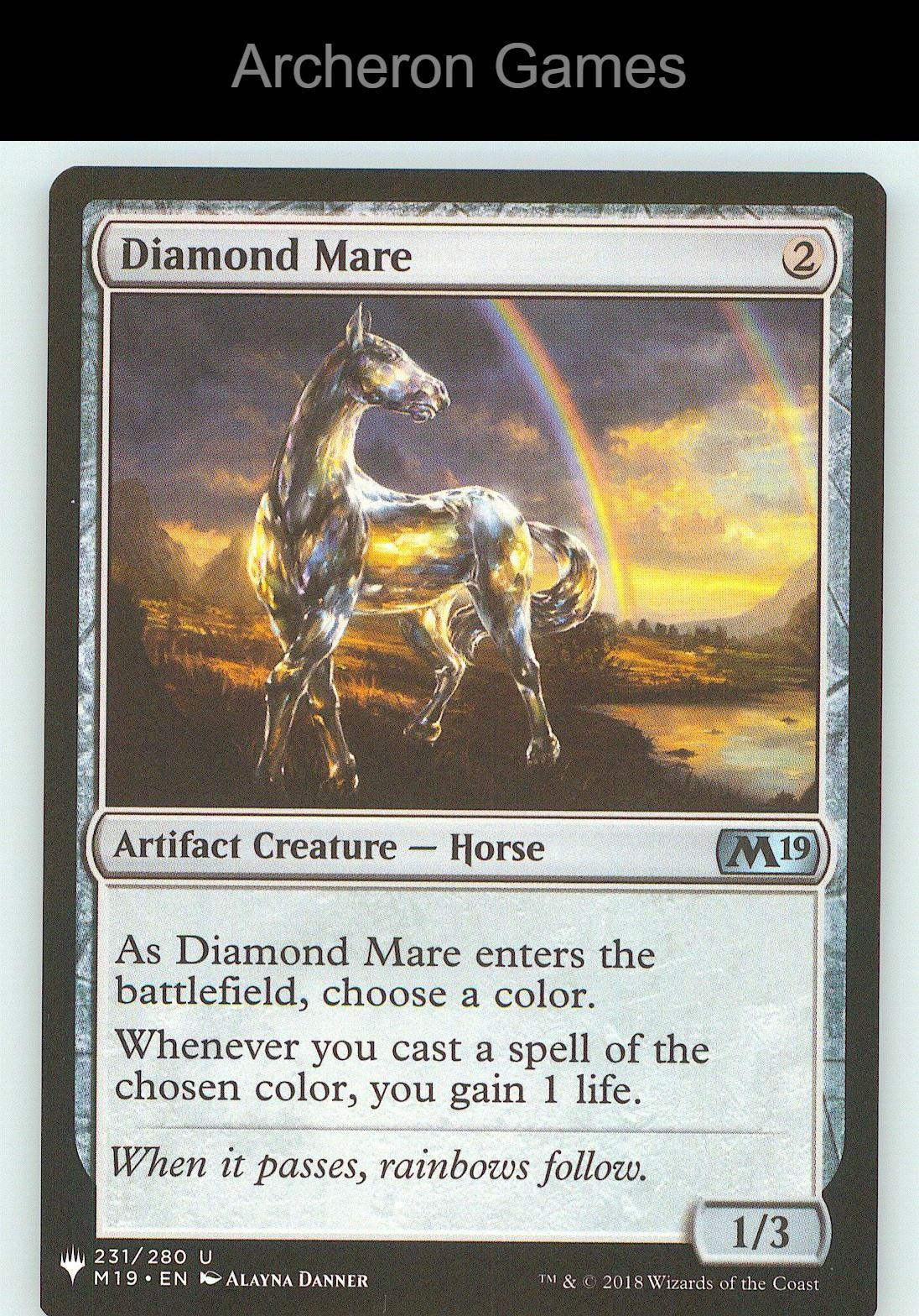 Diamond Mare M19 231 UC MTG Card NM/EX+
